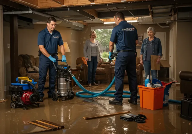 Basement Water Extraction and Removal Techniques process in Bridport, VT